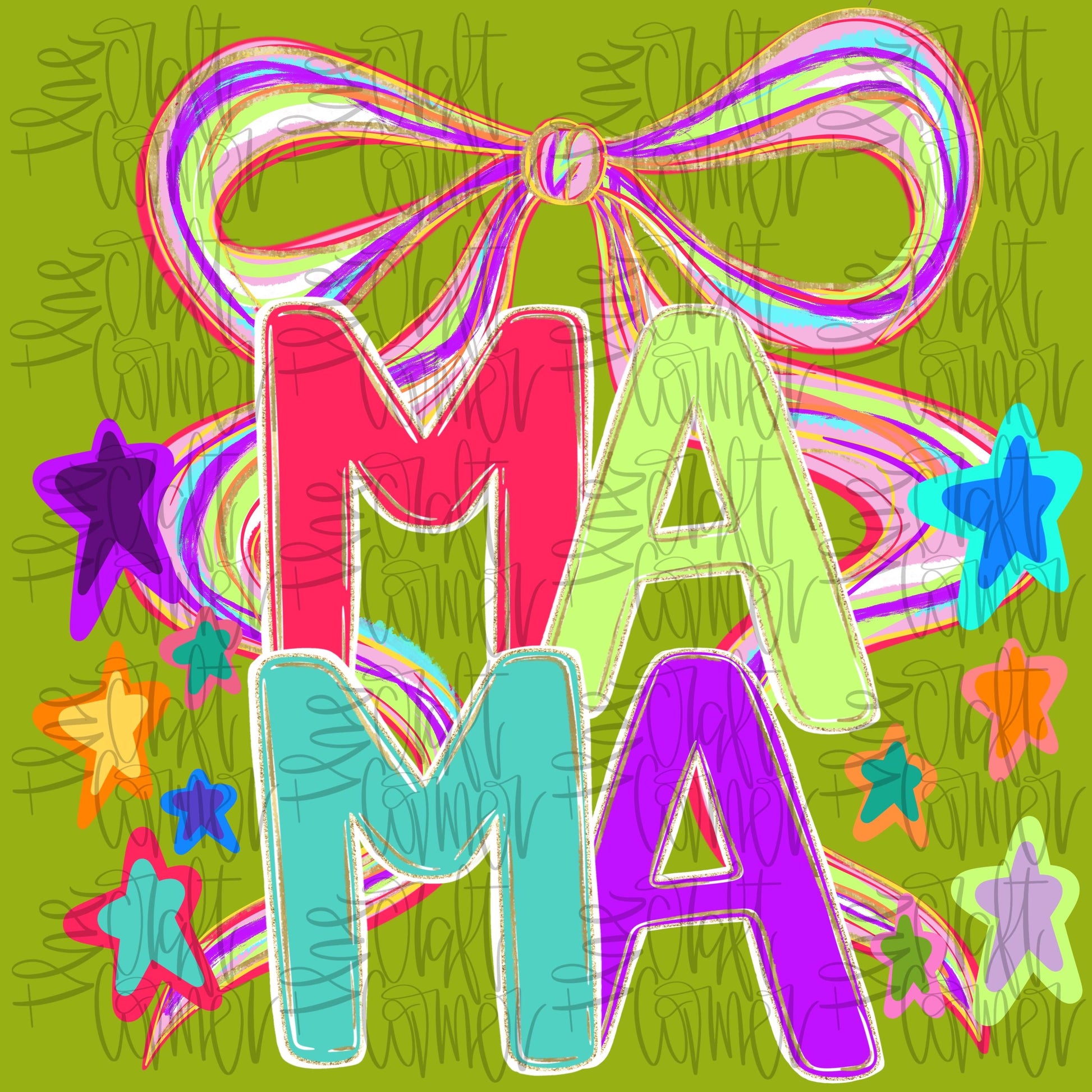 Mama PNG, Mama Coquette PNG, Trending Png, Girly Png, Mom, Coquette Png, Preppy Mama, Girl Mama, Summer Png