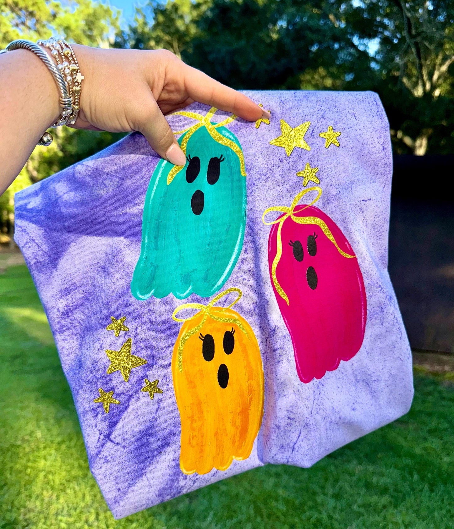 Ghost PNG, Spooky Coquette PNG, Boo PNG, Halloween Png, Fall, Preppy Png, Trendy Png, Halloween Bow Png, Faux Glitter Png, Realistic Paint