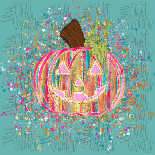 Preppy Jack-O-Lantern PNG, Pumpkin Splatter PNG, Smiley, Preppy Halloween PNG, Realistic Paint Png, Brushstroke Png, Girly Png, Faux Glitter