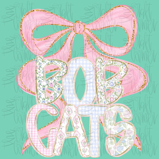 Bobcats Grand Millennial PNG, Bobcats PNG, Coquette Mascot Png, School Spirit PNG, School Mascot, Go Team, Preppy Mascot Png, Trending Png,