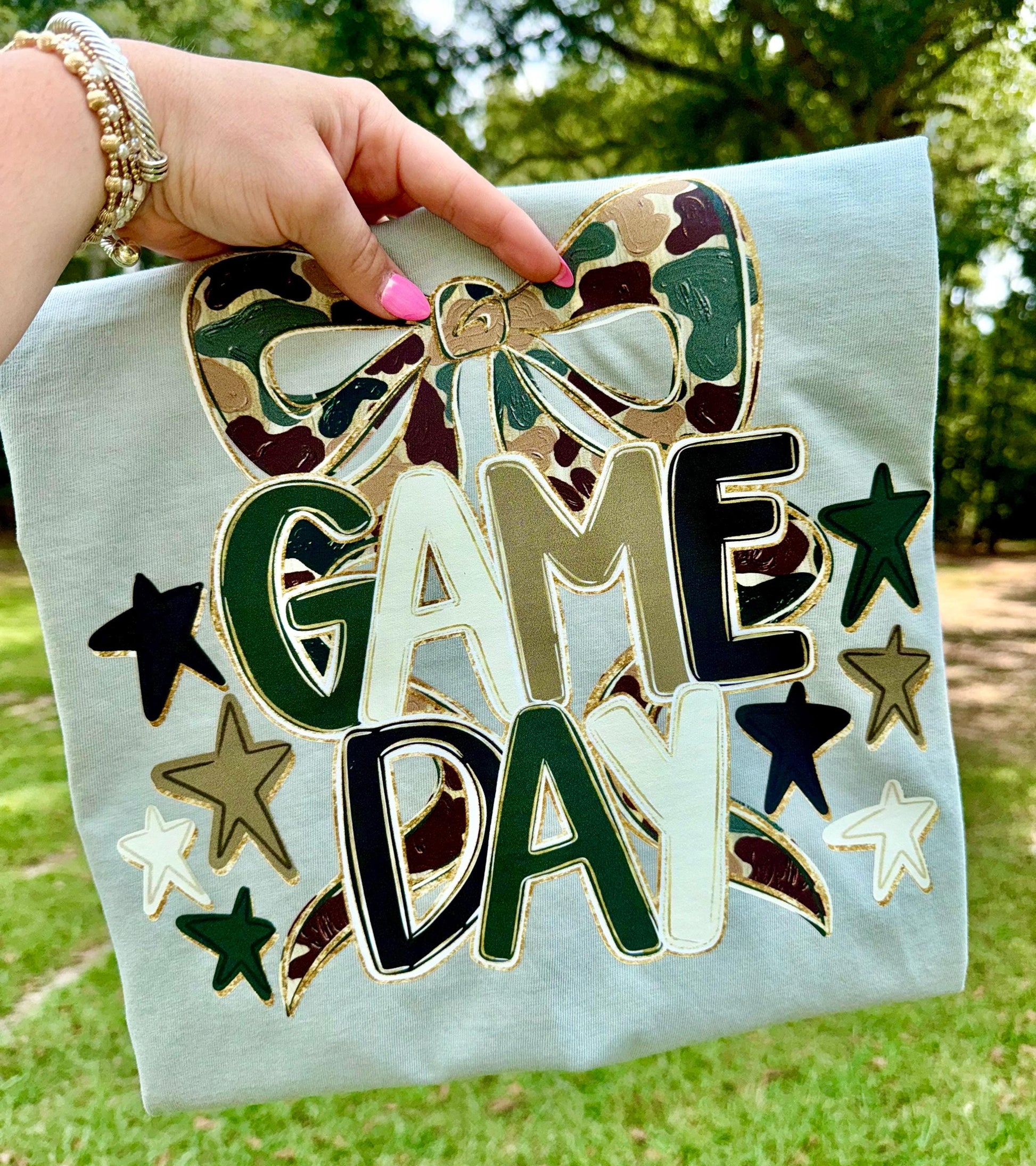 Camo Bow PNG, Camouflage PNG, Football PNG, Realistic Paint Png, Game Day Png, Coquette Png, Bows Png, Preppy Png, Glitter Png, Trending