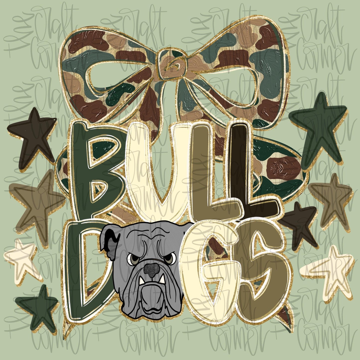 Bulldogs Mascot PNG, Bulldogs PNG, Mascot Coquette PNG, Camo Mascot Png, Tremding Png, Faux Glitter Png, Realistic Paint Png, Preppy Png,