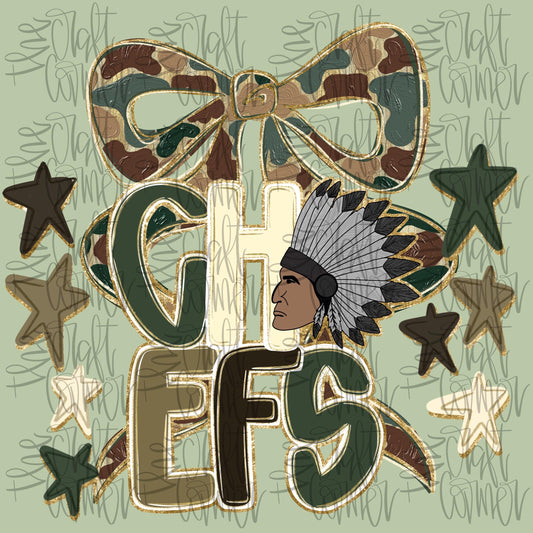 Chiefs Mascot PNG, Chiefs PNG, Mascot Coquette PNG, Camo Mascot Png, Tremding Png, Faux Glitter Png, Realistic Paint Png, Preppy Png,