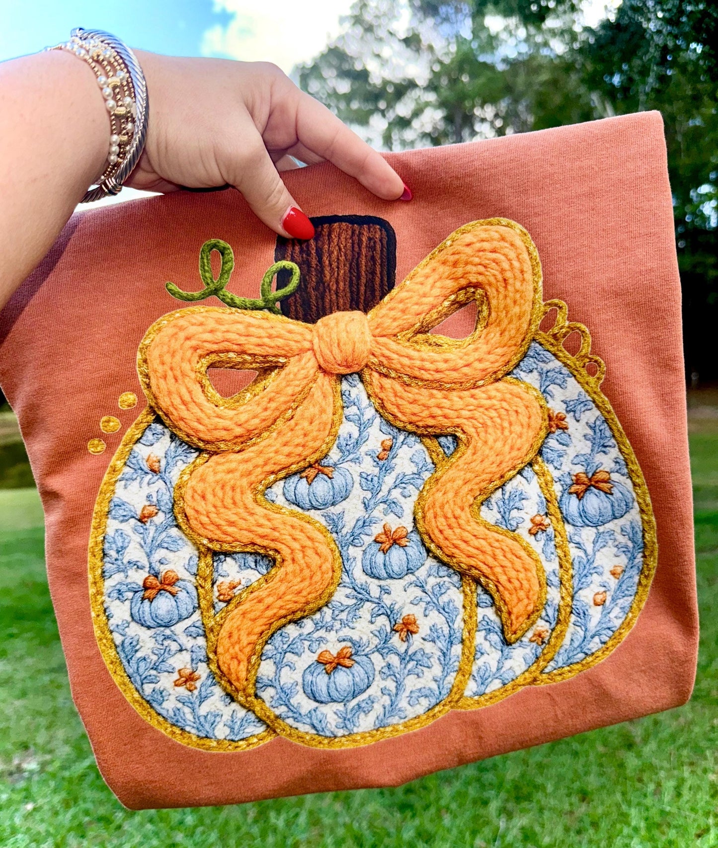 Grandmillennial Yarn Pumpkin PNG, Grandmillennial Coquette PNG, Fall PNG, Pumpkin Png, Faux Yarn Pumpkin Png, Realistic Yarn Png, Trendy Png