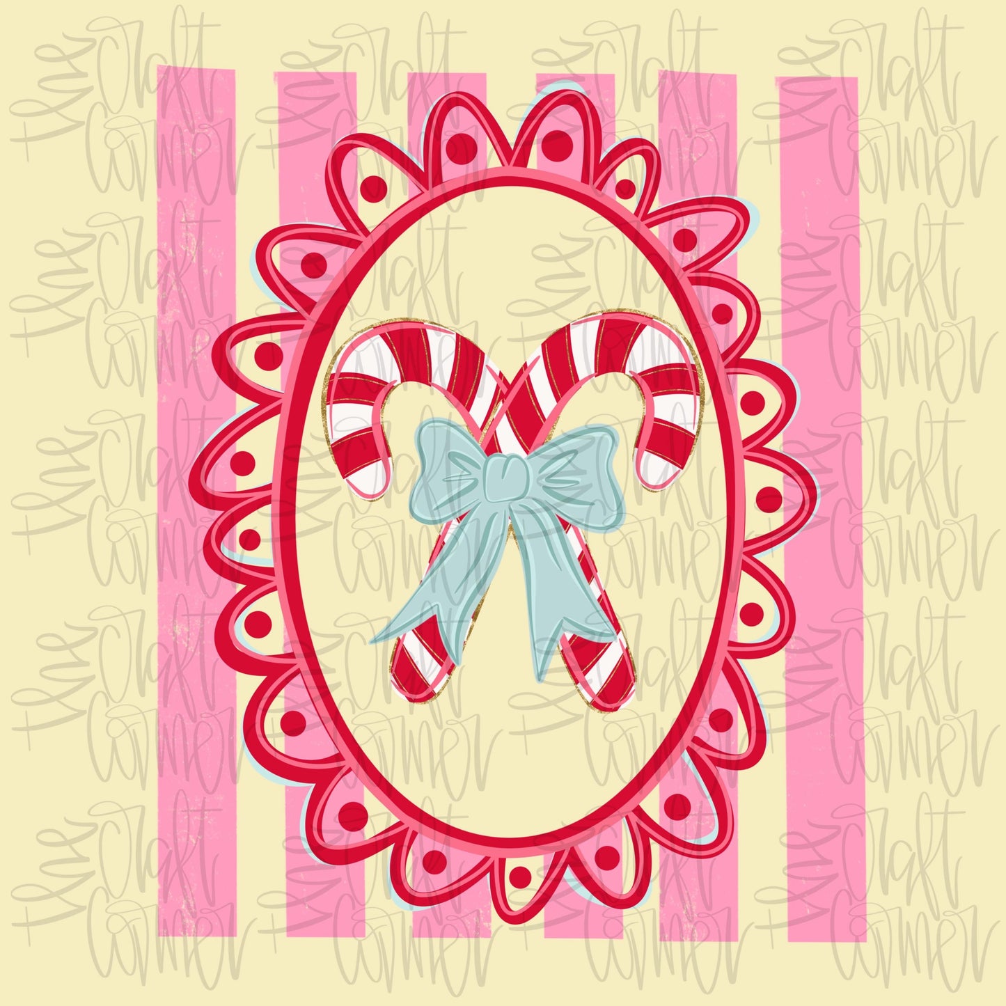 Candy Cane PNG, Christmas Candy Cane PNG, Christmas Coquette PNG, Holiday Png, Christmas Preppy Png, Trending Png, Merry Png