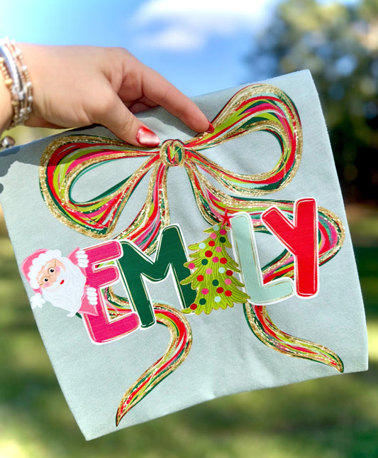 Christmas Alpha PNG, A-Z, Santa Alpha PNG, Holiday Alpha PNG, Coquette Alpha Png, Christmas Coquette Png, Faux Glitter Png, Trending Png