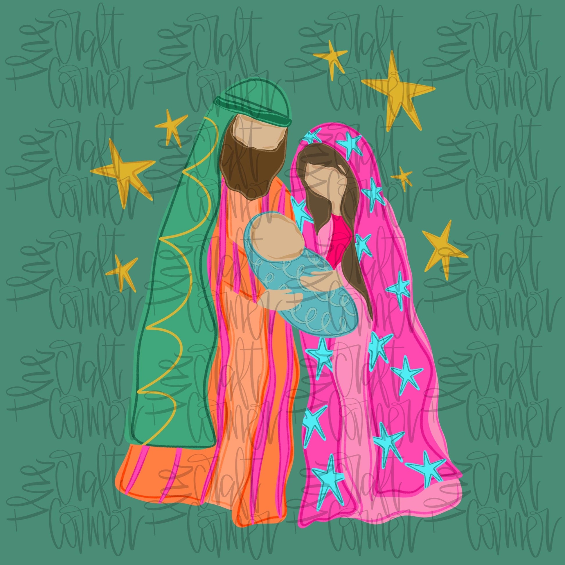 Mary Did You Know PNG, Christmas PNG, Baby Jesus PNG, Manger Png, Holiday Png, Merry Christmas Png, Whimsical Png, Faux Gold Png, Trendy Png