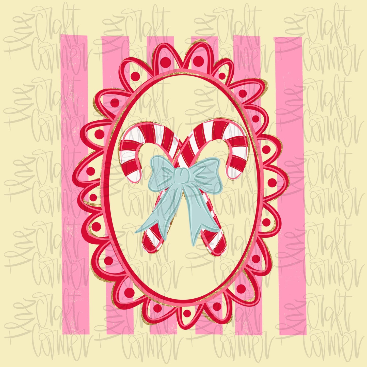 Candy Cane PNG, Christmas Candy Cane PNG, Christmas Coquette PNG, Holiday Png, Christmas Preppy Png, Trending Png, Merry Png