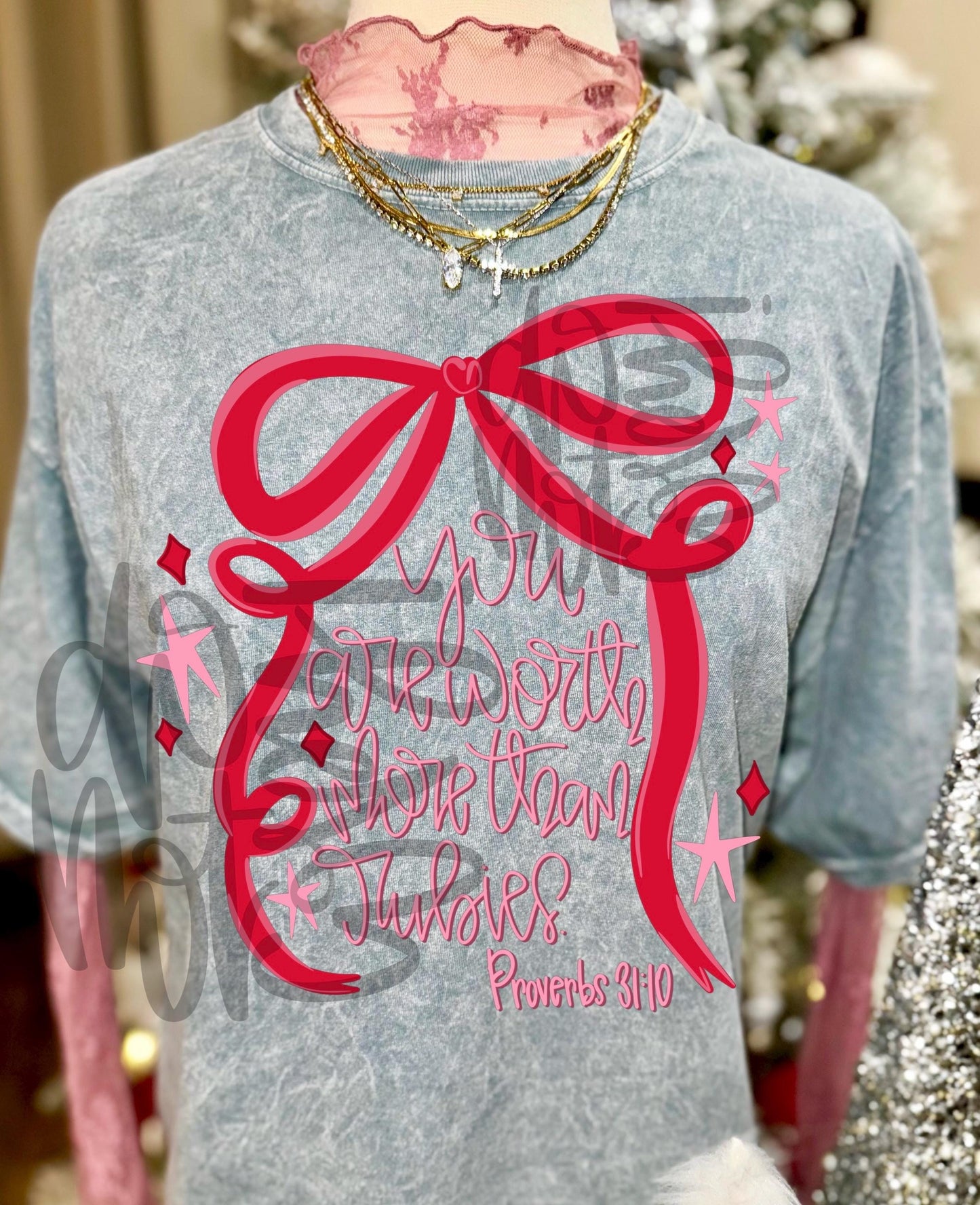 You Are Worth More Than Rubies PNG, Coquette PNG, Religious PNG, Proverbs 31:10 Png, Preppy Png, Girly Png, Trendy Png, Bows Png, Valentines