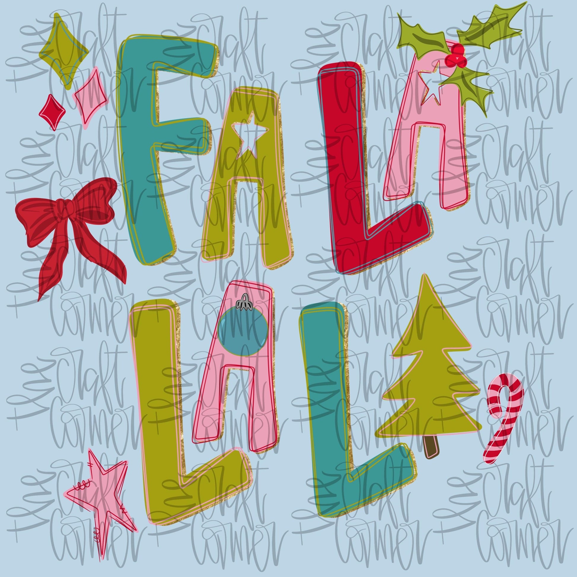 Christmas Doodle Alpha PNG, Hand Lettered Alpha PNG, A-Z PNG, Merry Christmas Alphabet Png, Preppy Png, Holiday Png, Girly Png, Trendy Png
