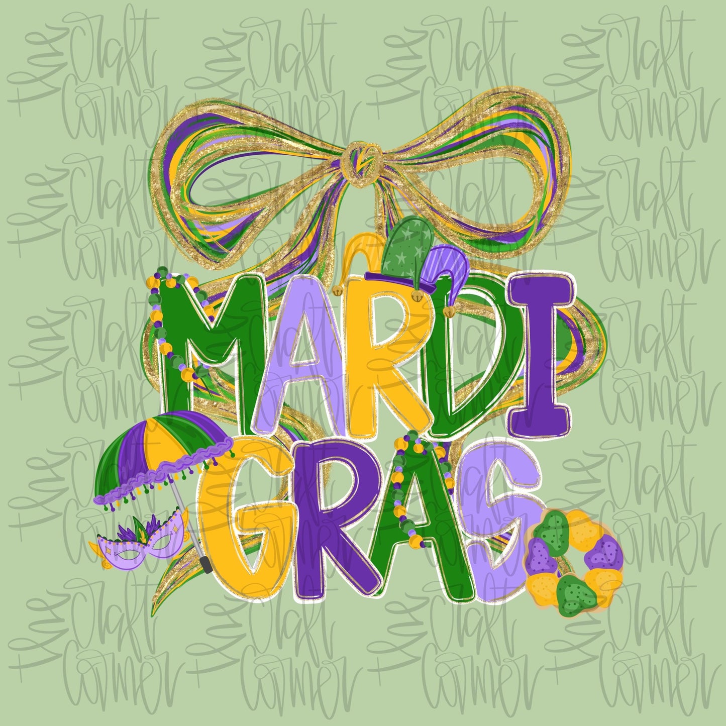 Mardi Gras PNG, Mardi Gras Coquette PNG, Mardi Gras Beads PNG, Festive Season Png, Parade Png, Krewe Png, King Cake Png, Coquette Png
