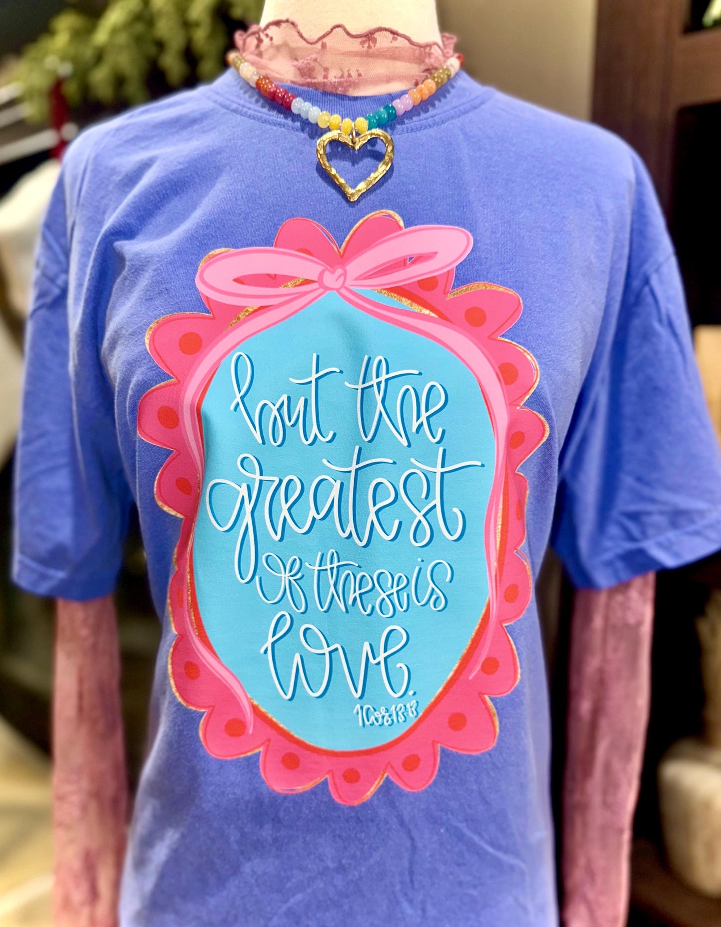 But The Greatest Is Love PNG, Valentines PNG, Religious PNG, Holiday Png, Coquette Png, Girly Png, Trendy Png, Preppy Png, Hand Lettered Png