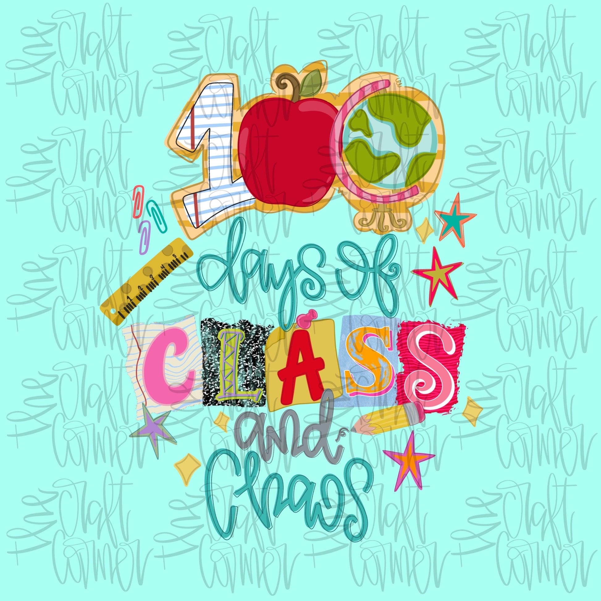 100 Days Of School PNG, School Days PNG, Teacher PNG, Preppy Png, Doodle Png, Classroom Png, School Coquette Png, Preppy Png