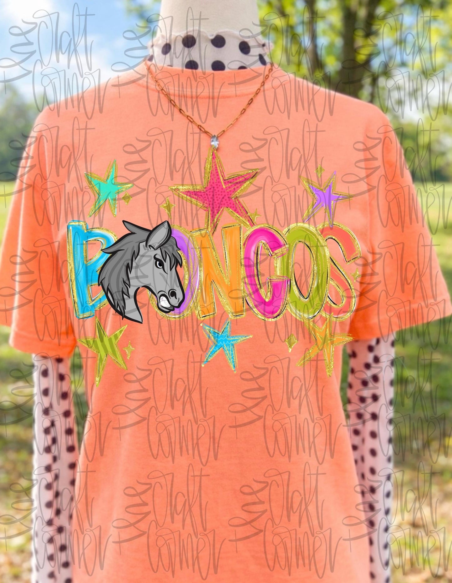 Broncos Mascot PNG, Preppy School Spirit PNG, Mascot PNG, Game Day Png, Preppy Png, Trendy Png, Preppy Team Spirit Png, Faux Glitter Png