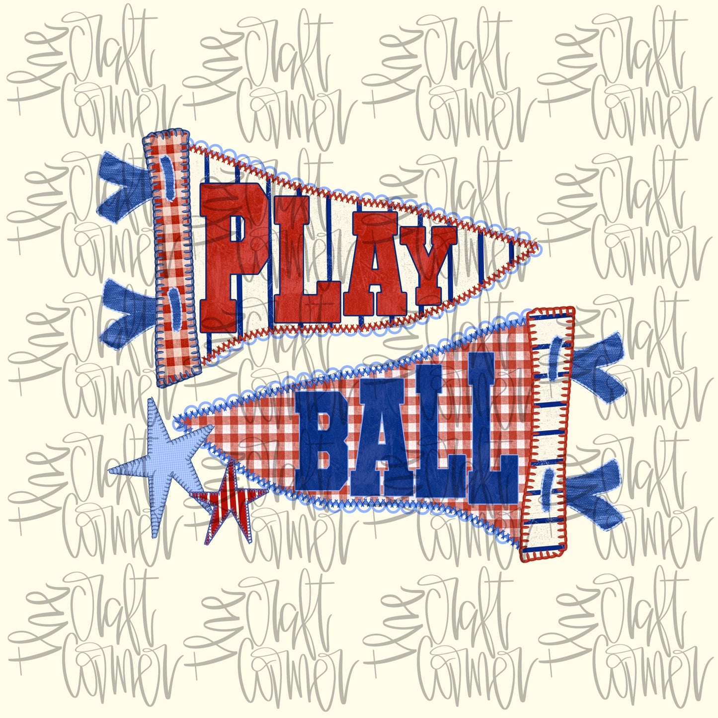 Baseball PNG, Play Ball PNG, Pennant PNG, Swing Batter Batter Png, Sports Png, Seersucker Png, Preppy Png, Trendy Png, Girly Png, Athletic