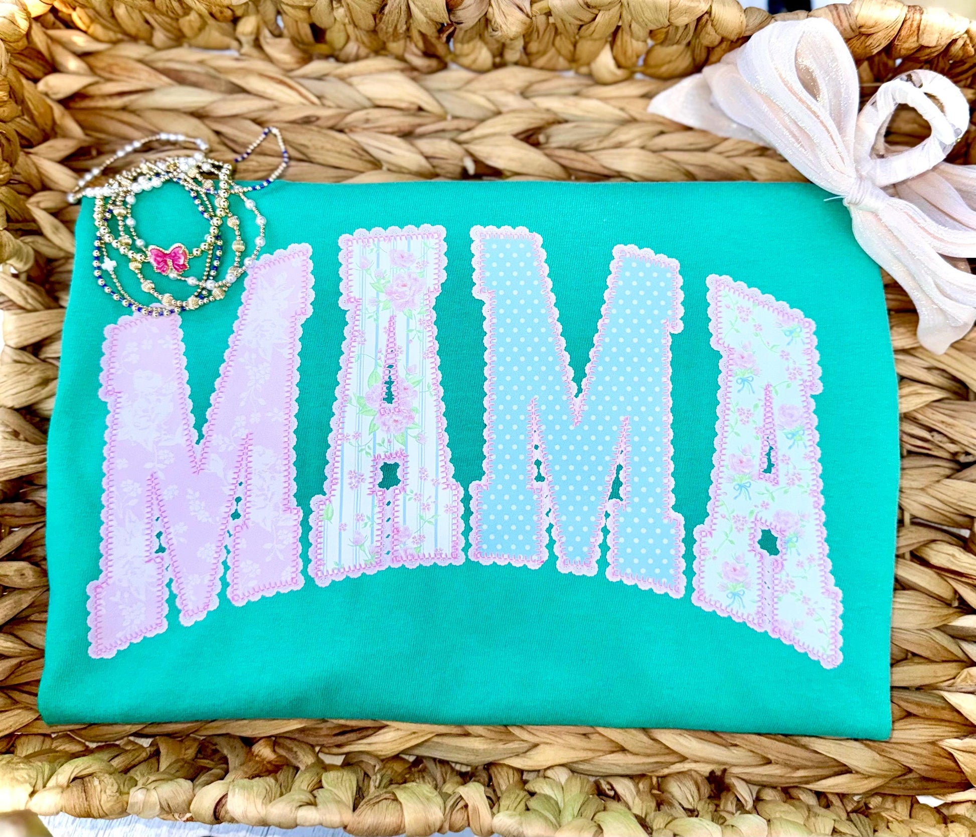 Mama PNG, Mom PNG, Dainty PNG, Lace Png, Girly Png, Grandmillennial Png, Doodle Png, Preppy Floral Png, Mommy and Me Png, Mothers Day Png