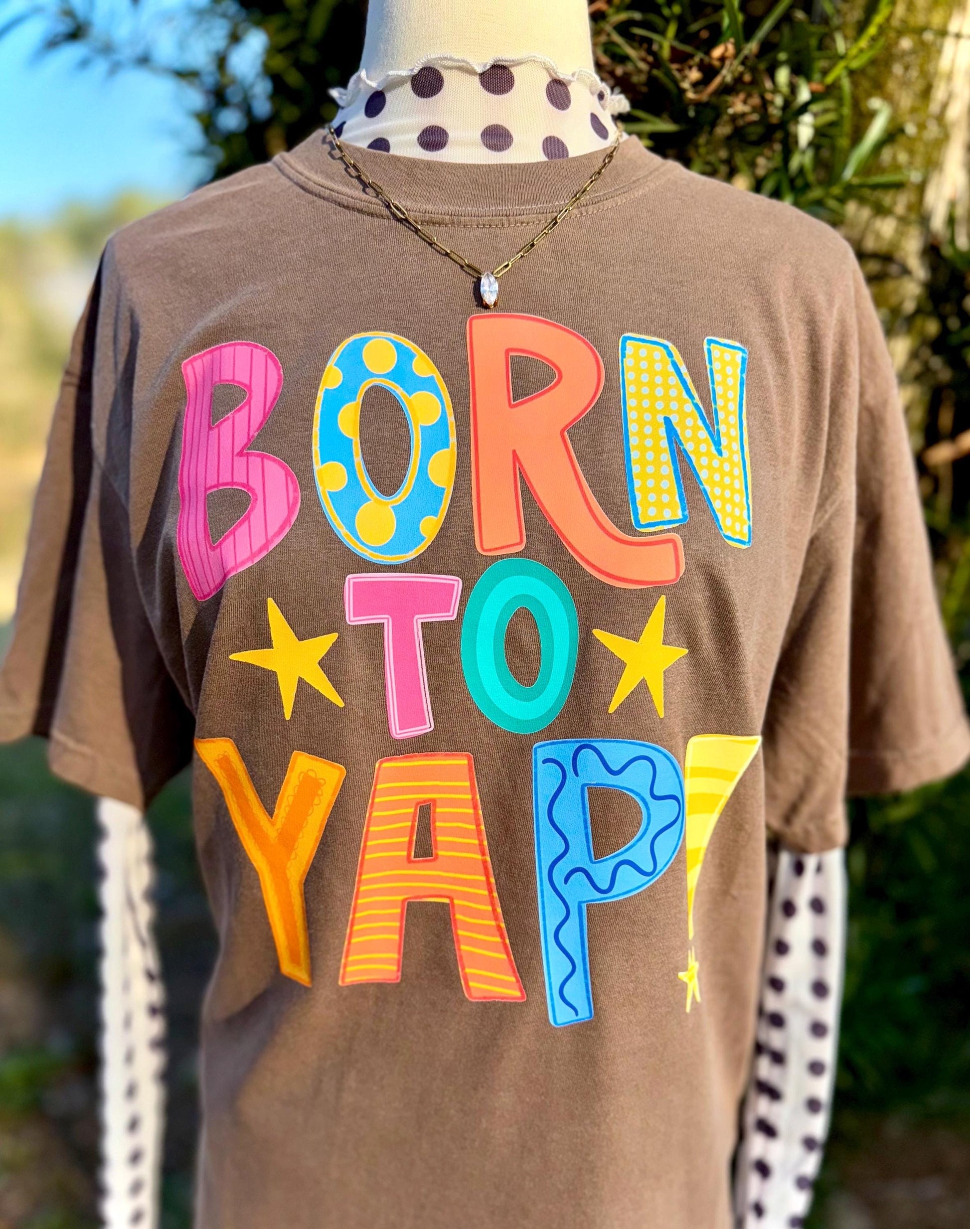 Born To Yap PNG, Doodle PNG, Graphic Tee PNG, Spring Png, Mama Png, Girly Png, Trendy Png, Catch Phrase Png, Boutique Png, Hand Lettered Png
