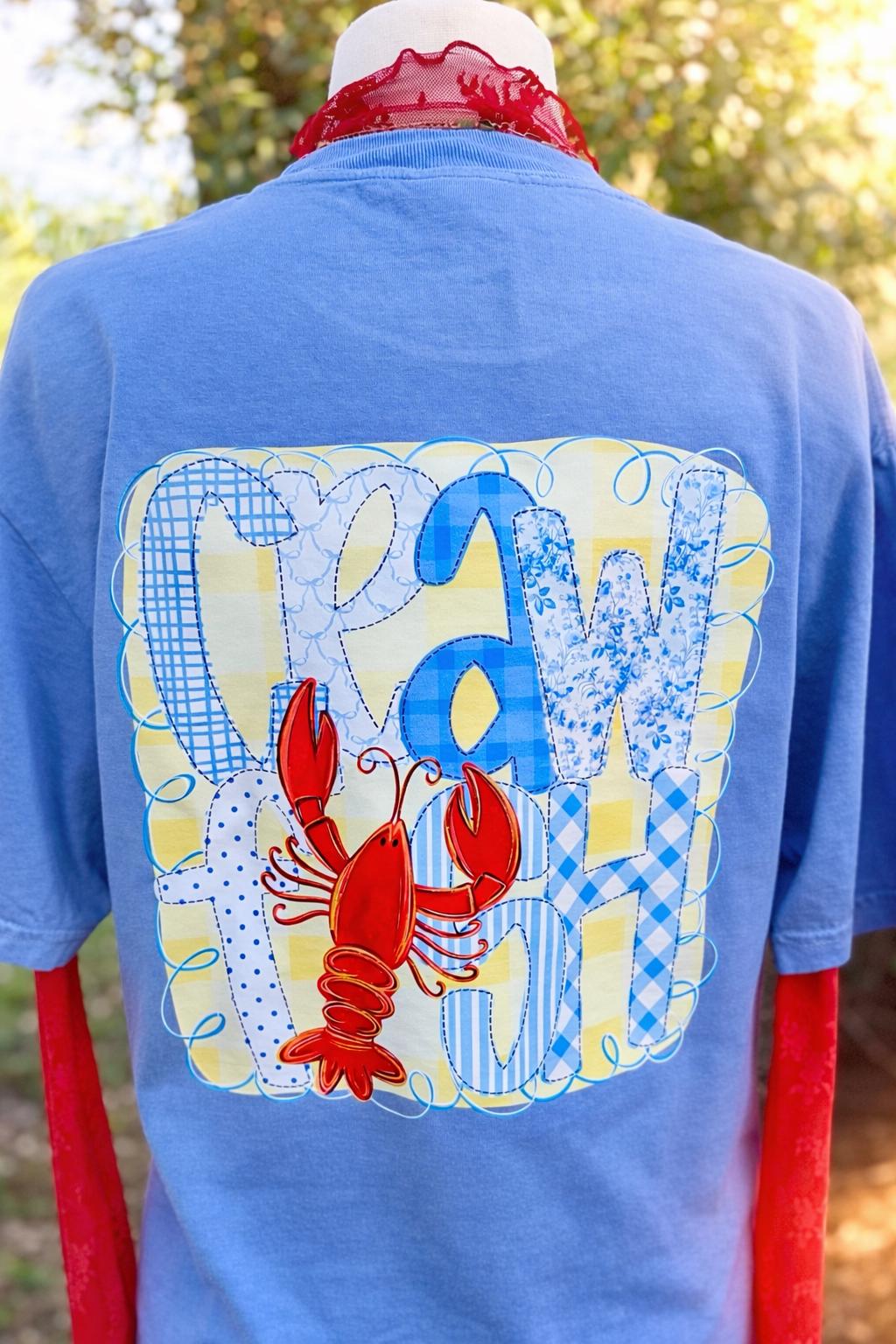 Crawfish Season PNG, Seafood PNG, Southern PNG, Crawfish Png, Trendy Png, Put Some South In Ya Mouth Png, Boutique Png, Gingham Png