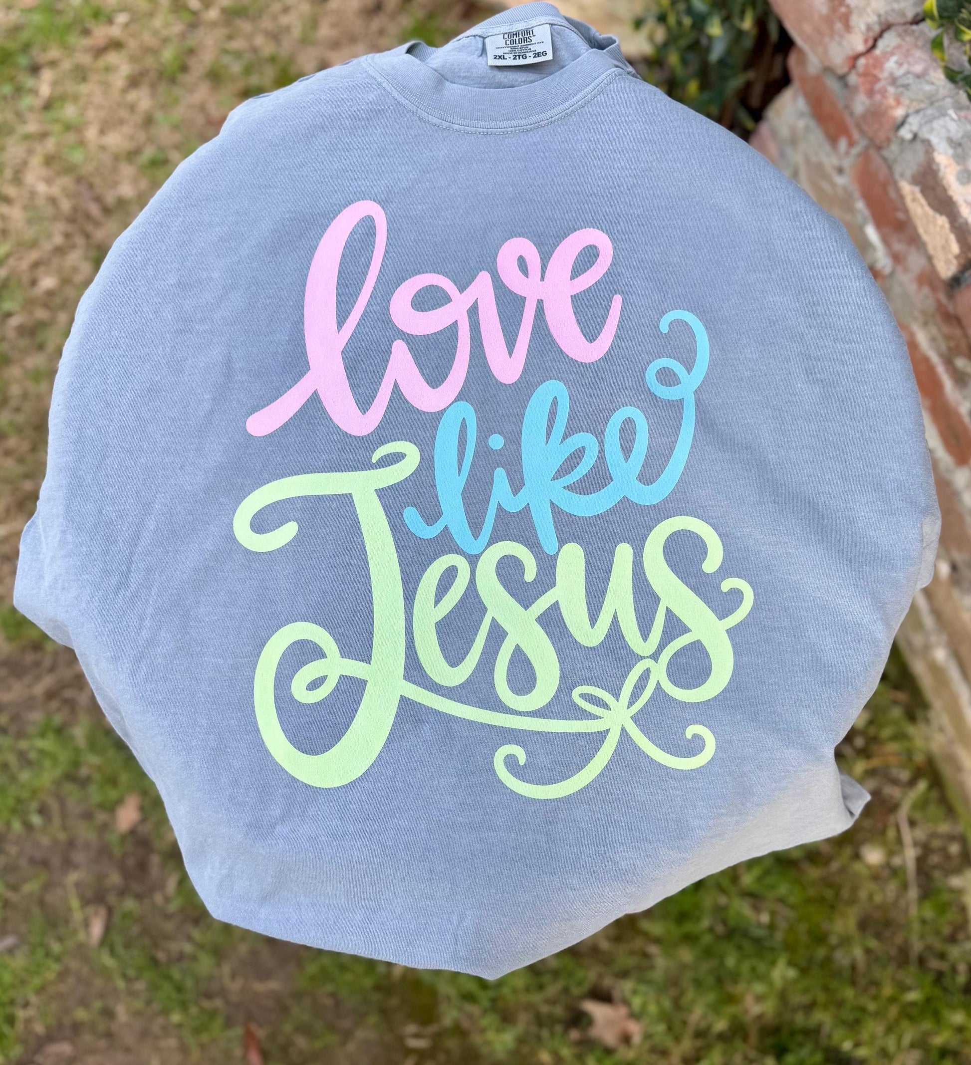 Love Like Jesus PNG, Faith PNG, Religious PNG, Spring Png, Whimsy Png, Girly Png, Dainty Png, Coquette Png, Hand Lettering Png, Preppy Png