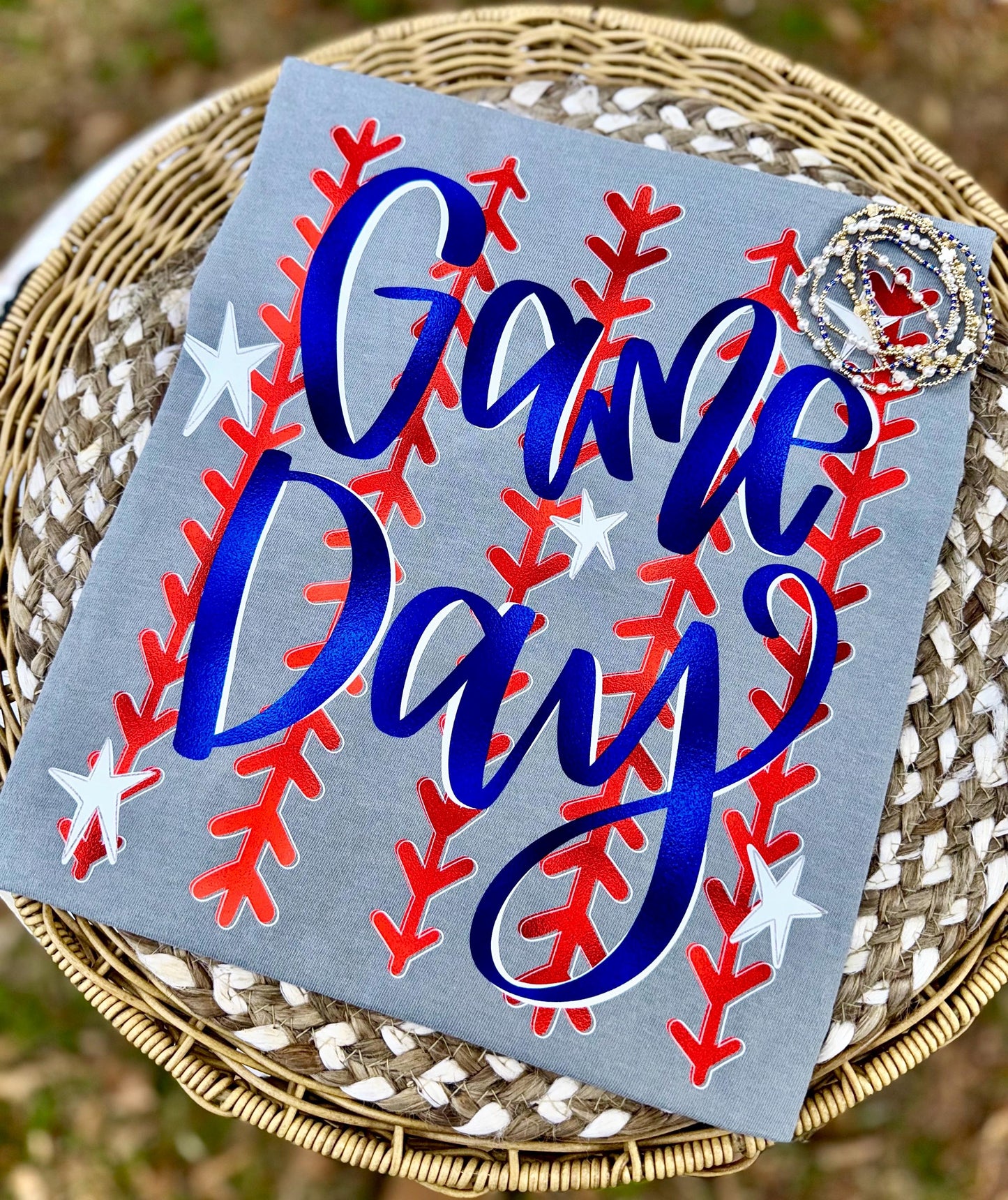 Baseball PNG, Game Day PNG, Home Run PNG, Faux Metallic Png, Swing Batter Batter Png, Sports Png, Stripes Png, Preppy Png, Trendy Png