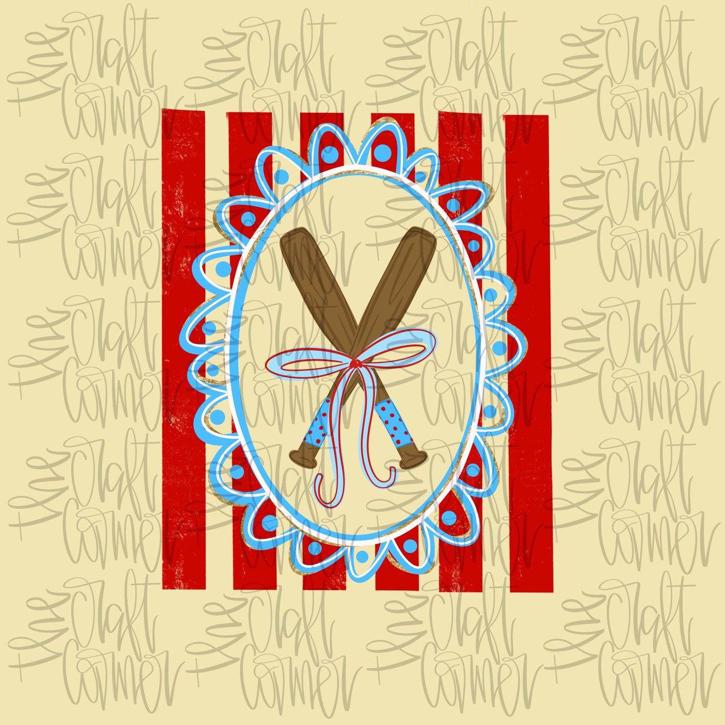 Baseball Bats PNG, Baseball Coquette PNG, Play Ball PNG, Home Run Png, Sports Png, Crest Png, Preppy Png, Trendy Png, Girly Png