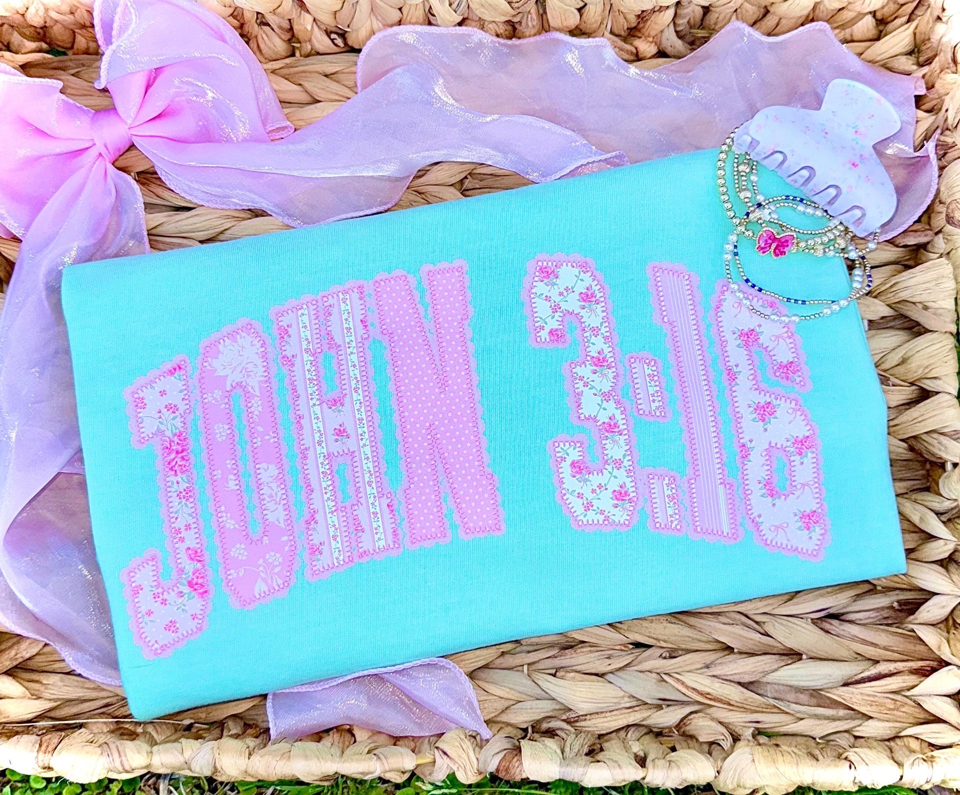 John 3:16 PNG, Biblical PNG, Dainty PNG, Religious Png, Floral Png, Grandmillennial Png, Doodle Png, Lace Png, Preppy Png, Bible Verse