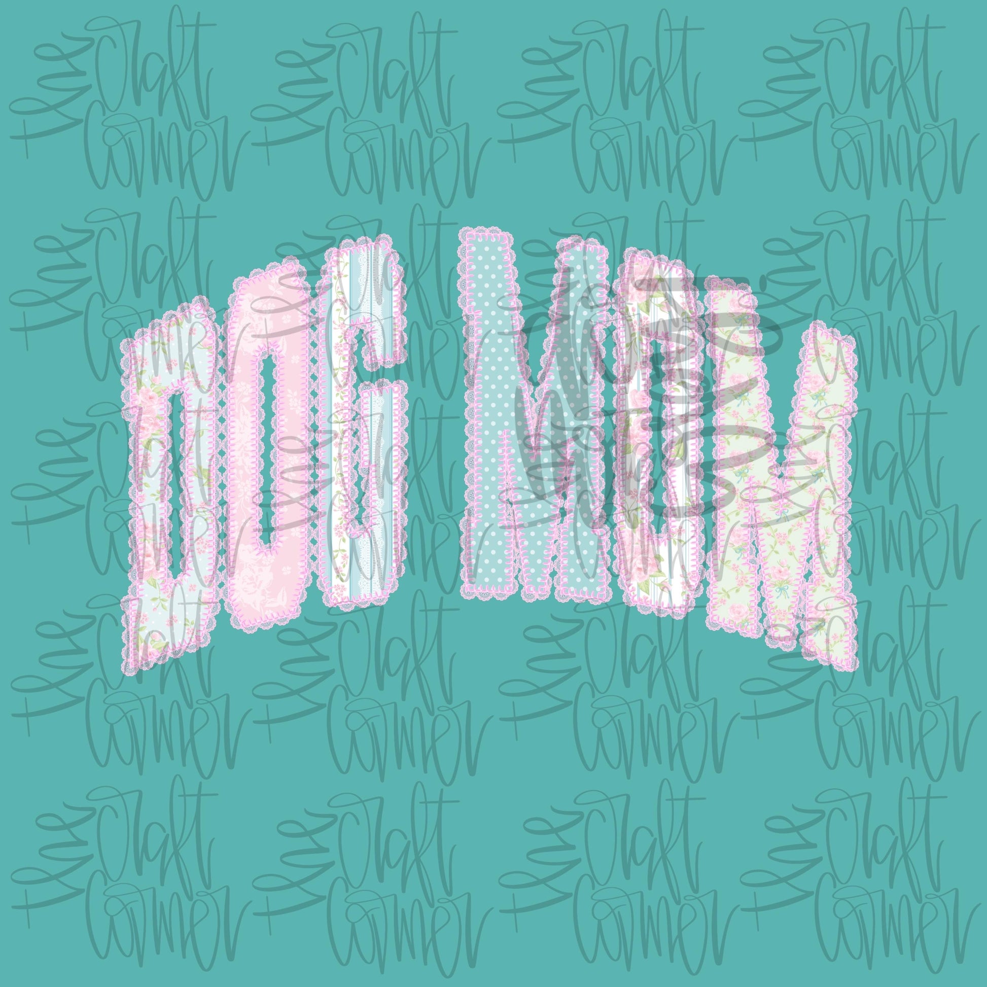 Dog Mom PNG, Mom PNG, Dainty PNG, Lace Png, Girly Png, Grandmillennial Png, Doodle Png, Preppy Floral Png, Dog Lover Png, Mothers Day Png