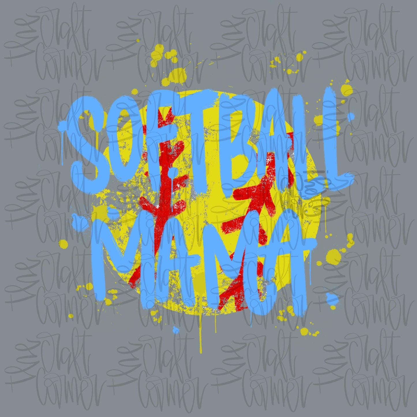 Softball PNG, Softball Splatter PNG, Play Ball PNG, Home Run Png, Sports Png, Game Day Png, Preppy Png, Trendy Png, Girly Png