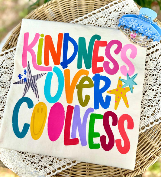 Kindness Over Coolness Png, Always Be Kind PNG, Positivity PNG, Encouragement Png, Trendy Png, Girly Png, Doodle Png, Stars Png, Preppy Png