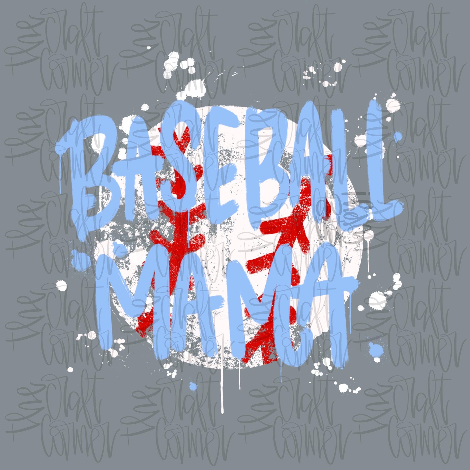 Baseball PNG, Baseball Splatter PNG, Play Ball PNG, Home Run Png, Sports Png, Game Day Png, Preppy Png, Trendy Png, Girly Png