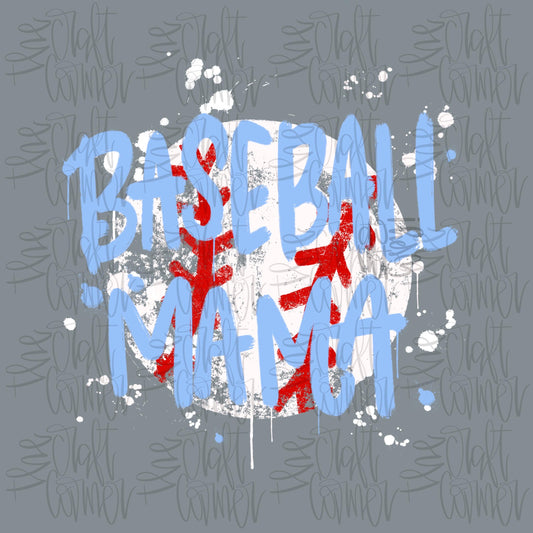 Baseball PNG, Baseball Splatter PNG, Play Ball PNG, Home Run Png, Sports Png, Game Day Png, Preppy Png, Trendy Png, Girly Png