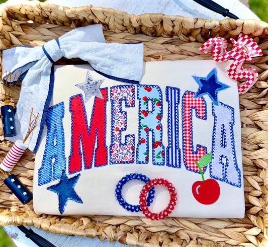 America PNG, Patriotic Coquette Png, American Png, USA png, Coquette Png, Preppy Patriotic, Blue Jean Png, July 4th Png