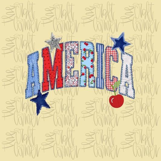 America PNG, Patriotic Coquette Png, American Png, USA png, Coquette Png, Preppy Patriotic, Blue Jean Png, July 4th Png