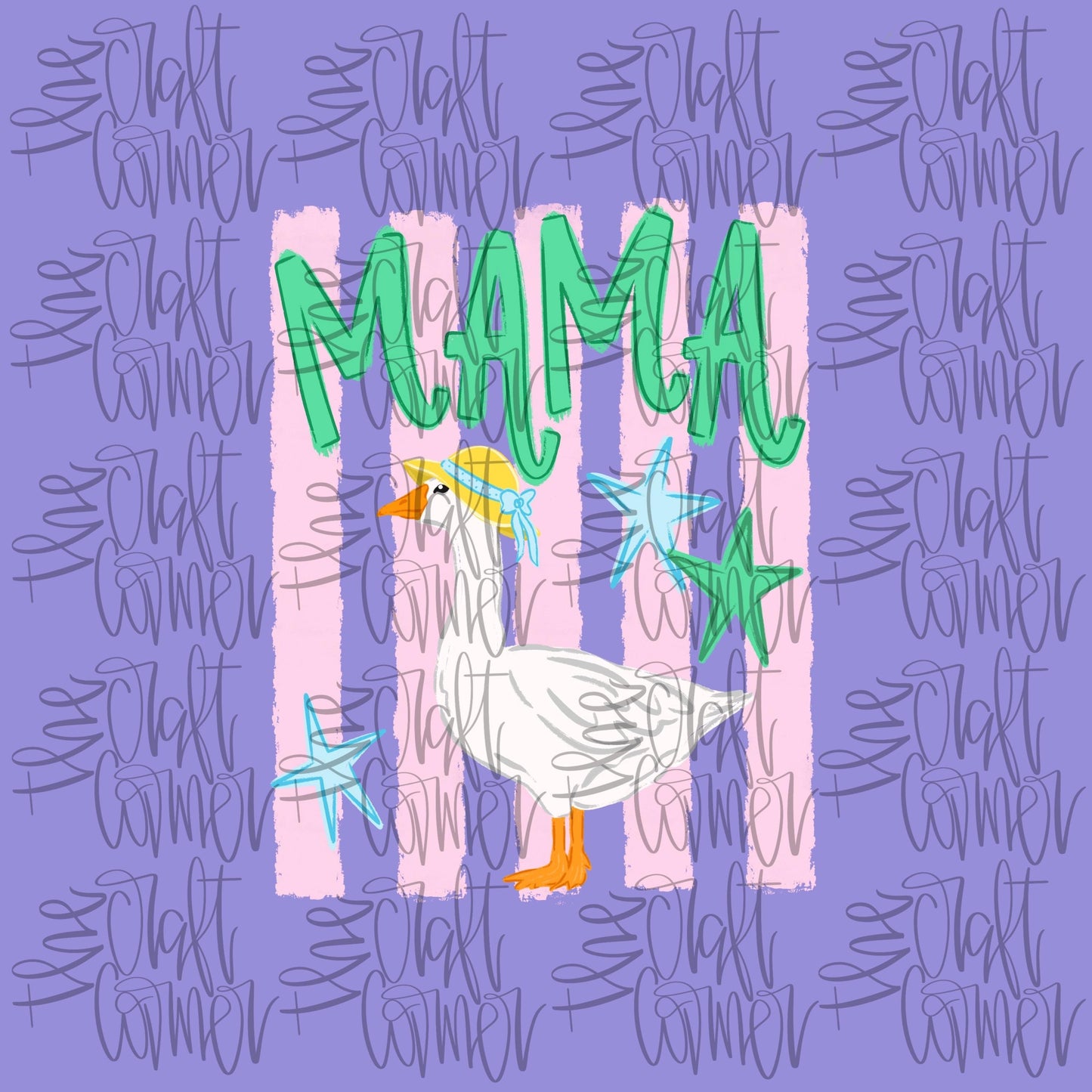 Mama Goose PNG, Goose PNG, Mothers Day PNG, Viral Png, Geese Png, Coquette Png, Mommy and Me Png, Stripes Png, Girly Png, Trendy Png