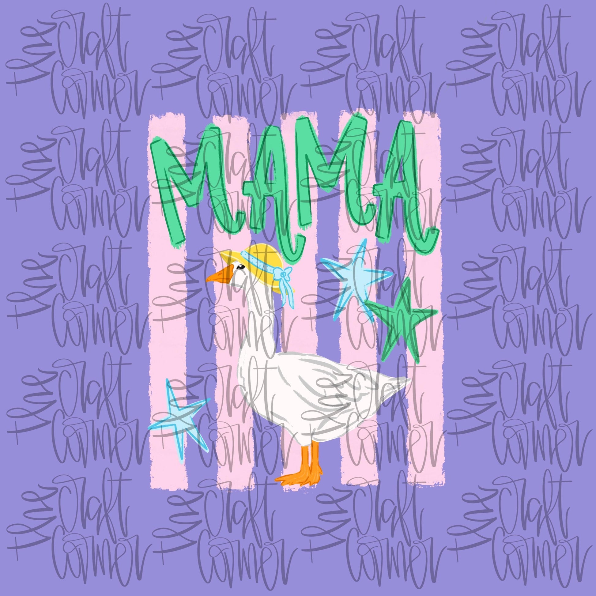 Mama Goose PNG, Goose PNG, Mothers Day PNG, Viral Png, Geese Png, Coquette Png, Mommy and Me Png, Stripes Png, Girly Png, Trendy Png