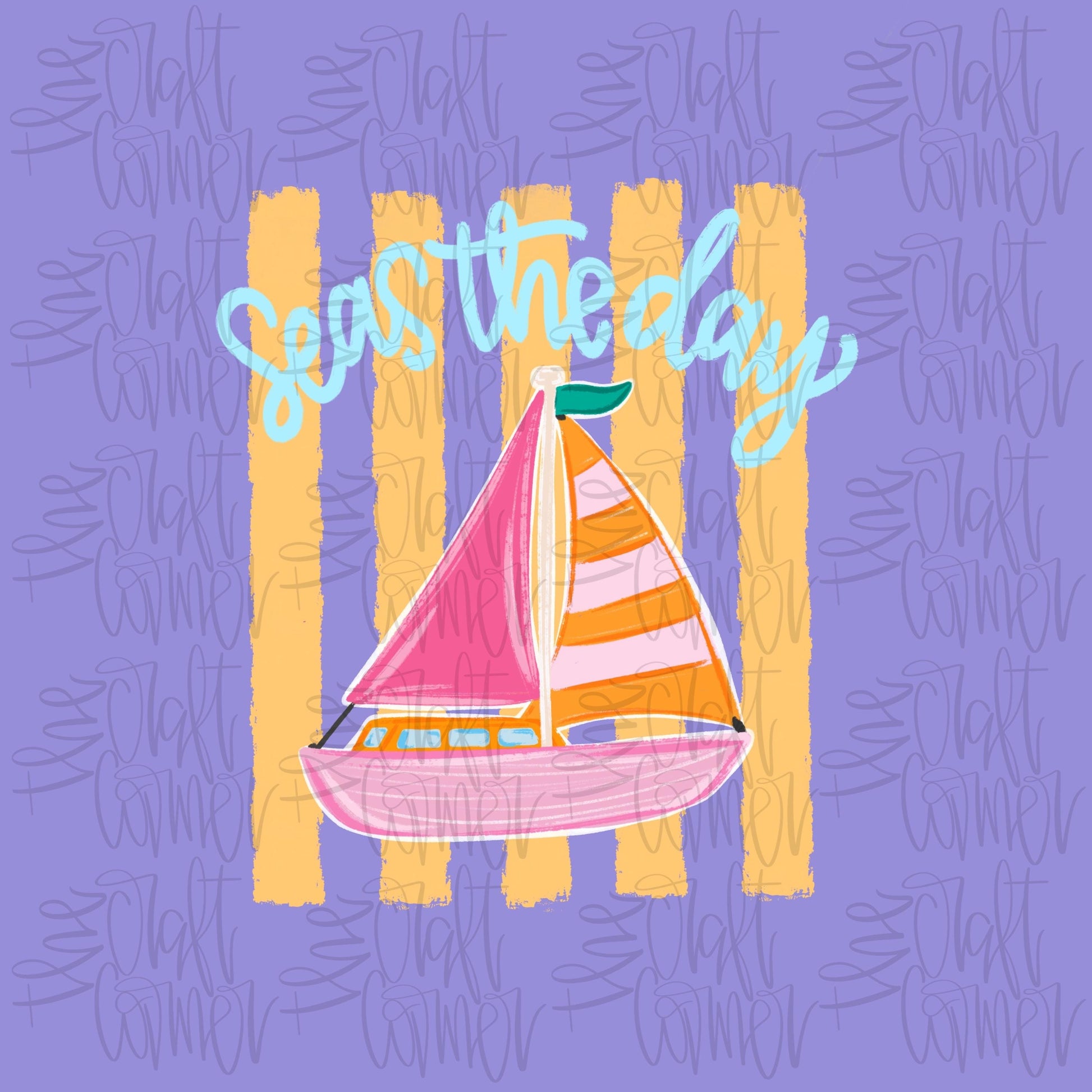 Seas The Day PNG, Sail Boat PNG, Trending PNG, Beach Png, Lake Png, Viral Png, Boatin Png, Girly Png, Boutique Png