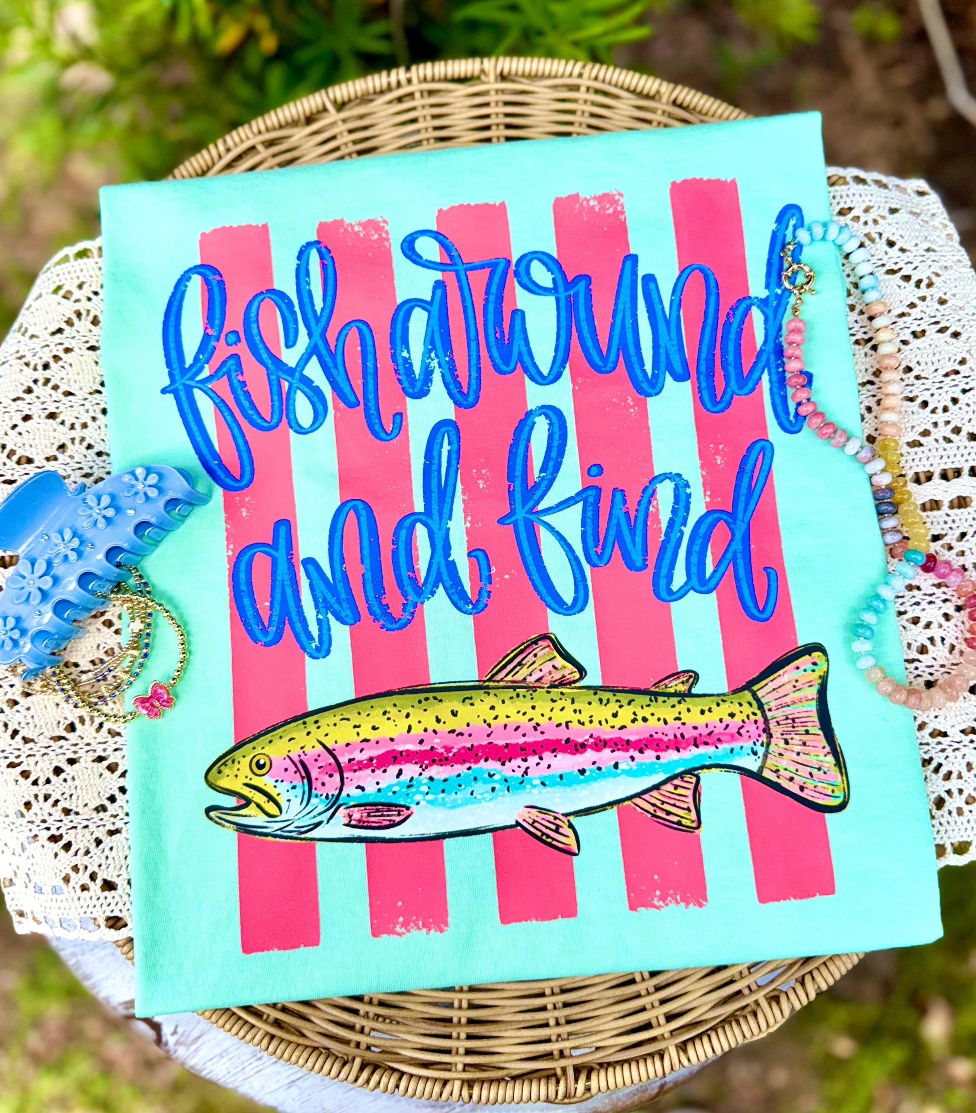 Fish Around And Find Trout PNG, Fishing PNG, Trending PNG, Catch Phrase Png, Lake Png, Viral Png, Png, Girly Png, Boutique Png