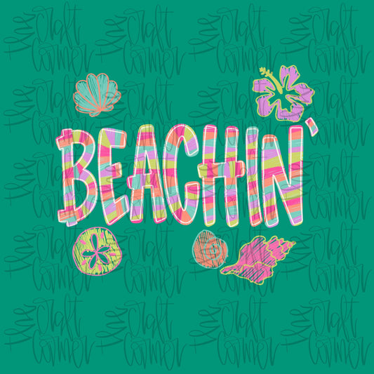 Beachin PNG, Summer PNG, Beach PNG, Trending Png, Ocean Png, Beach Vibes Png, Lake Png, Viral Png, Summertime Png, Boutique Png