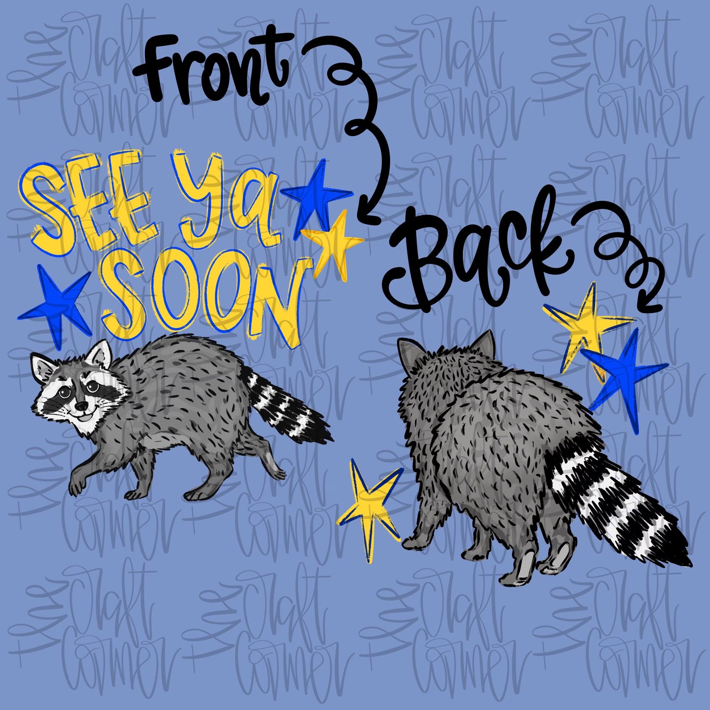 See Ya Soon Racoon PNG, Racoon PNG, Trending PNG, Trash Panda Png, Catch Phrase Png, Respect The Locals Png, Boy Png, Boutique Png
