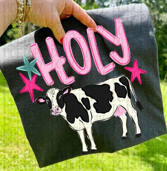 Holy Cow PNG, Trending PNG, Cow PNG, Catch Phrase Png, Animals Png, Farming Png, Girly Png, Boutique Png, Graphic Png, Funny Png