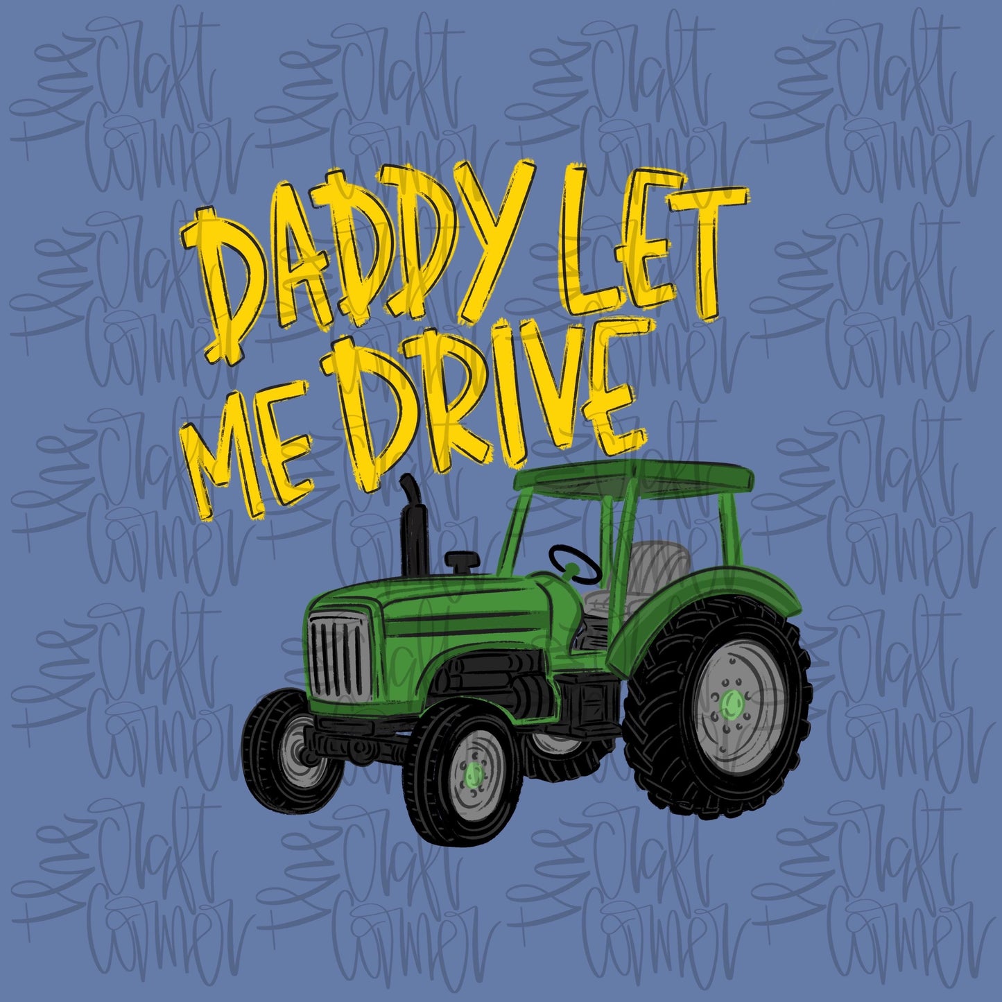 Daddy Let Me Drive PNG, Tractor PNG, Boy PNG, American Png, Country Png, Farm Png, Tractors Png, Outdoors Png, Farming Png, Cows Png