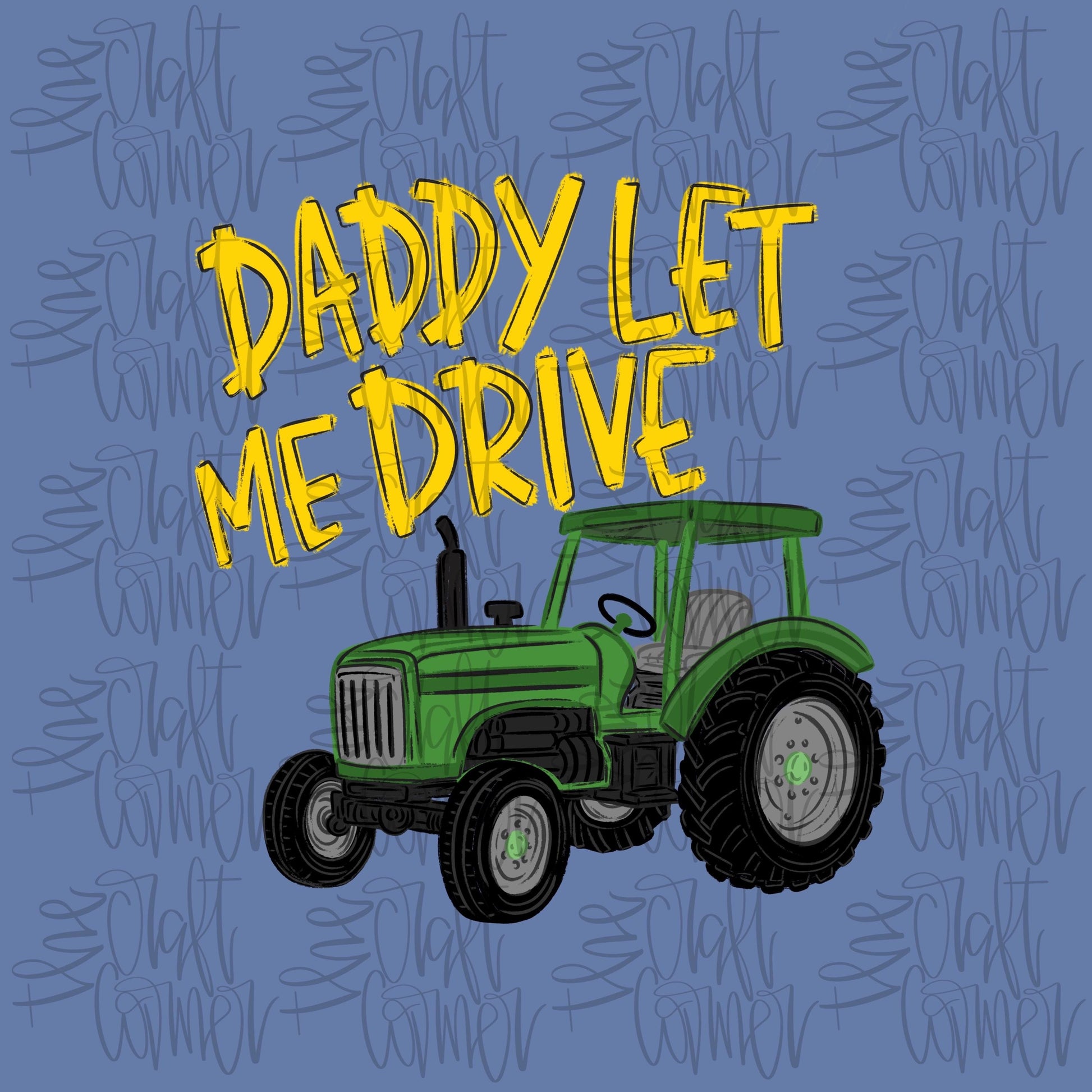 Daddy Let Me Drive PNG, Tractor PNG, Boy PNG, American Png, Country Png, Farm Png, Tractors Png, Outdoors Png, Farming Png, Cows Png