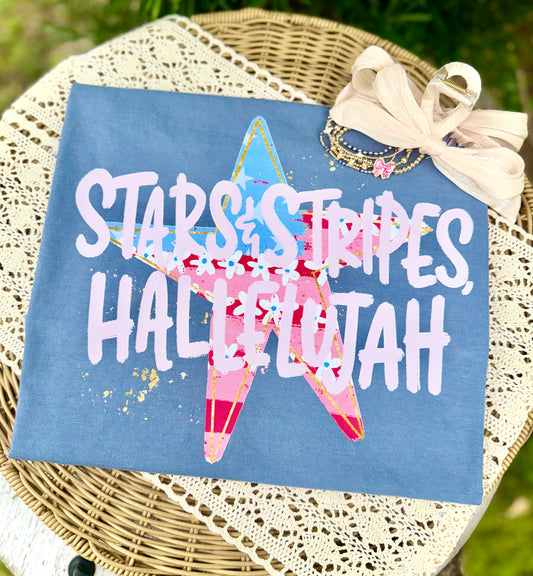 Stars & Stripes Hallelujah PNG
