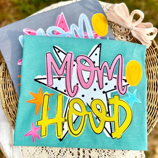 Motherhood PNG, Mama PNG, Mom Life PNG, Spring Png, Whimsy Png, Girly Png, Dainty Png, Stars Png, Preppy Png, Mom Hood Png